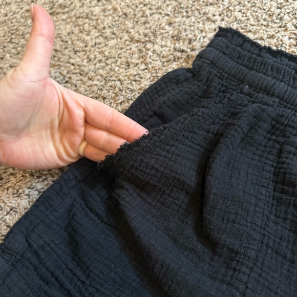 Aerie Black Lounge Pants - Picture 5 of 10